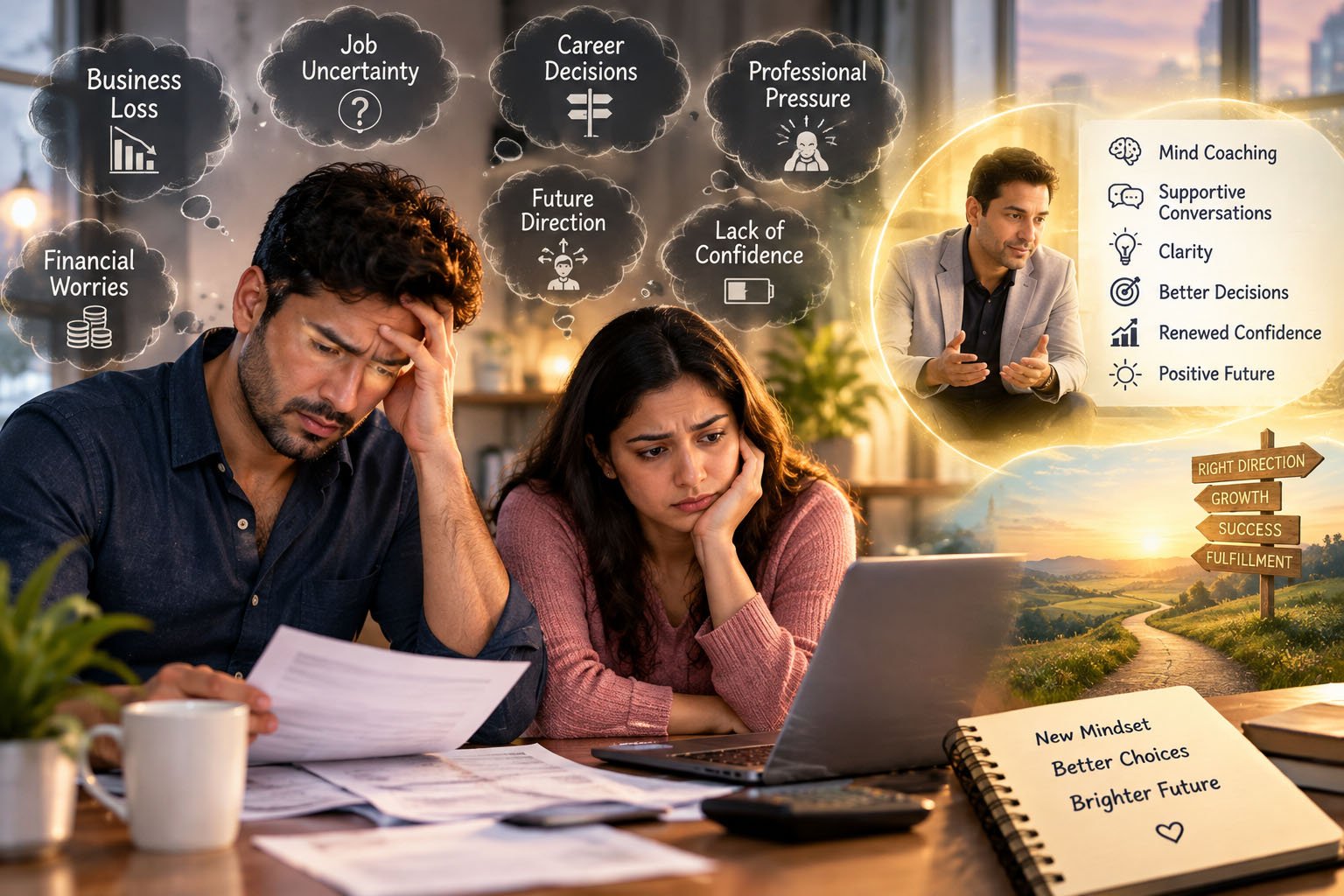 Professional and business uncertainty support