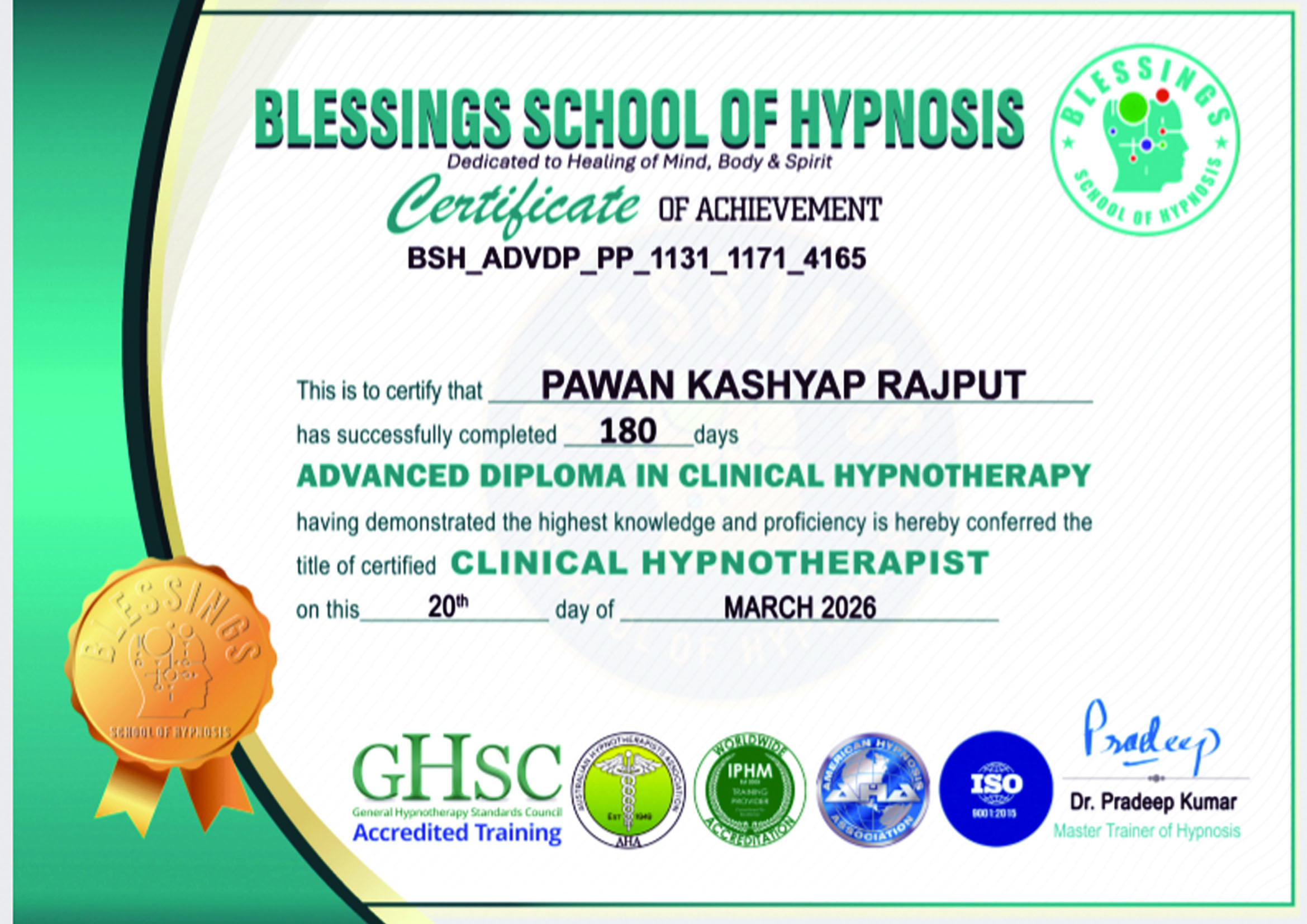 Clinical Therapist Certification