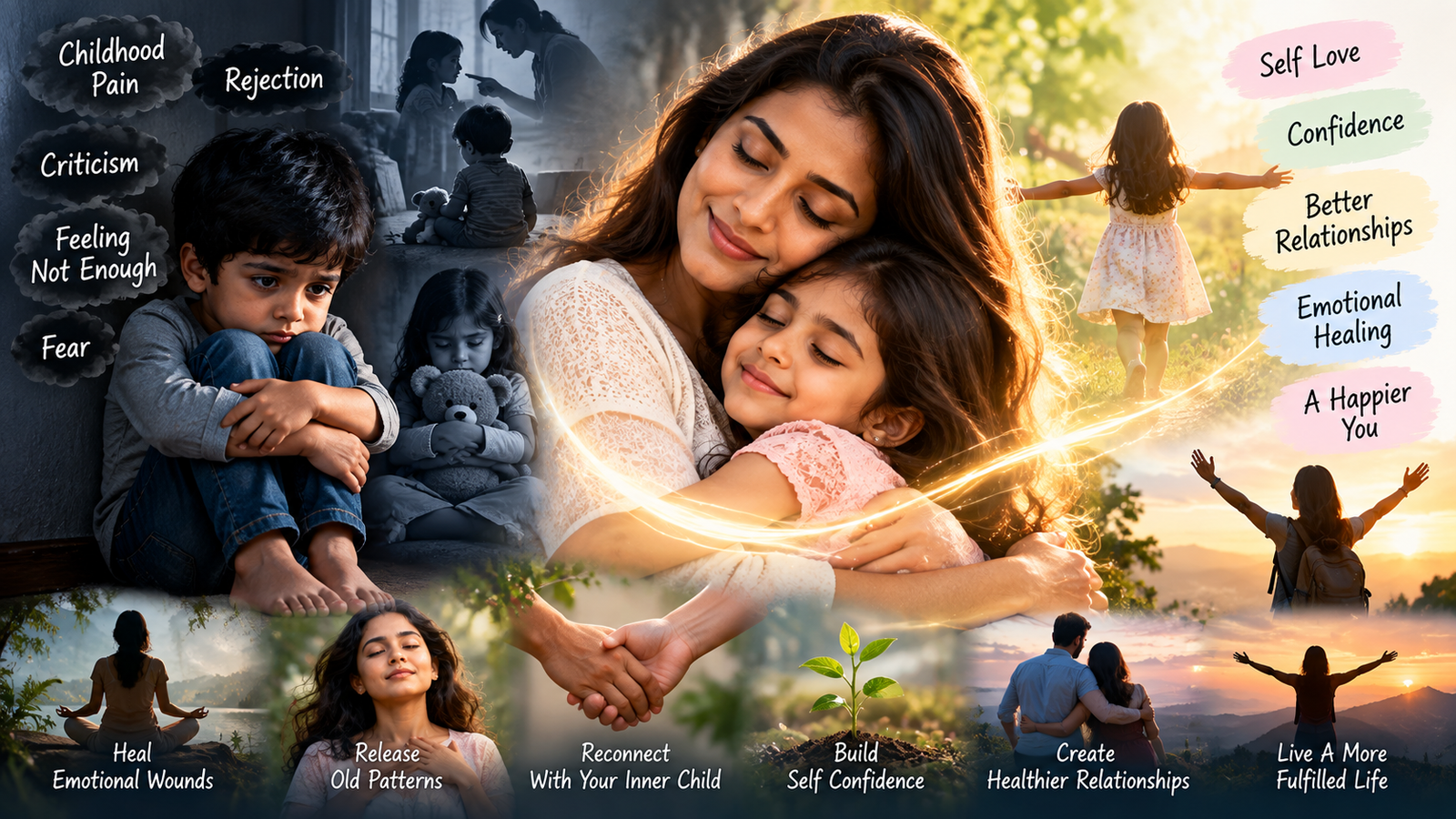 Inner child healing and emotional wounds